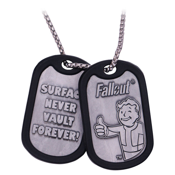 Objet collector Fallout - Vault-Tec Metal Dog Tags