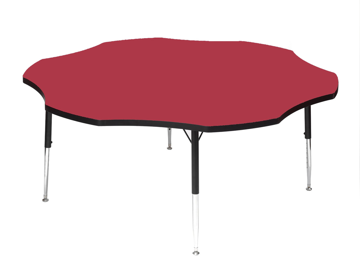 Tuf-Top™ Height Adjustable Flower Table - Red