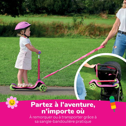 Trunki 3-Wheel Foldable Scooter - Small 2-5 years (Pink)
