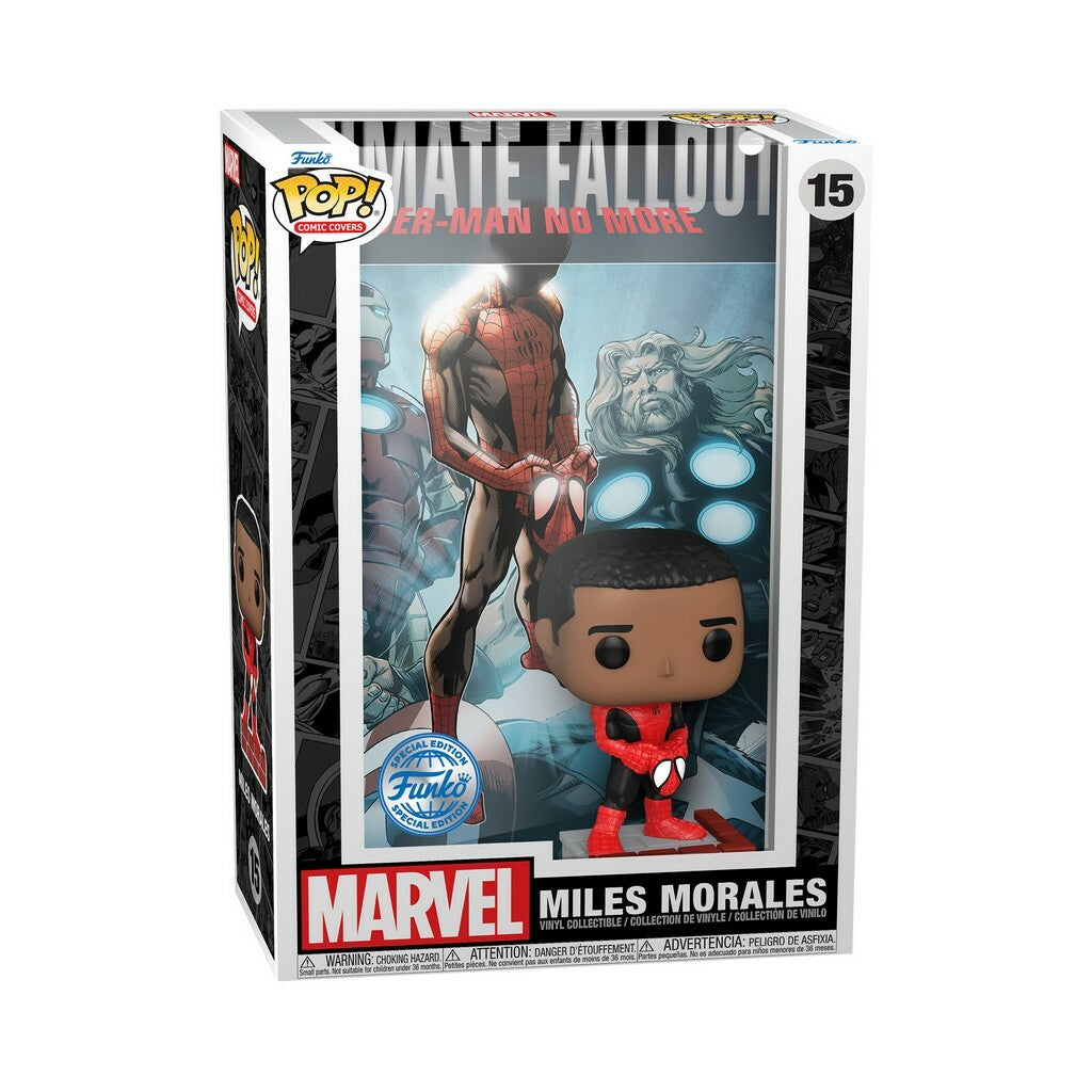 ¡Estallido! Portadas de cómics Miles Morales Ultimate Fallout