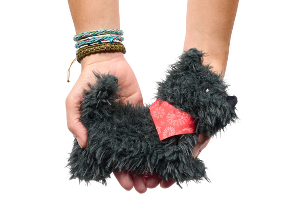 Heatable Pocket Pal Fluffy Scottie