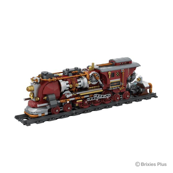 BRIXIES Plus  Steampunk Flying Train