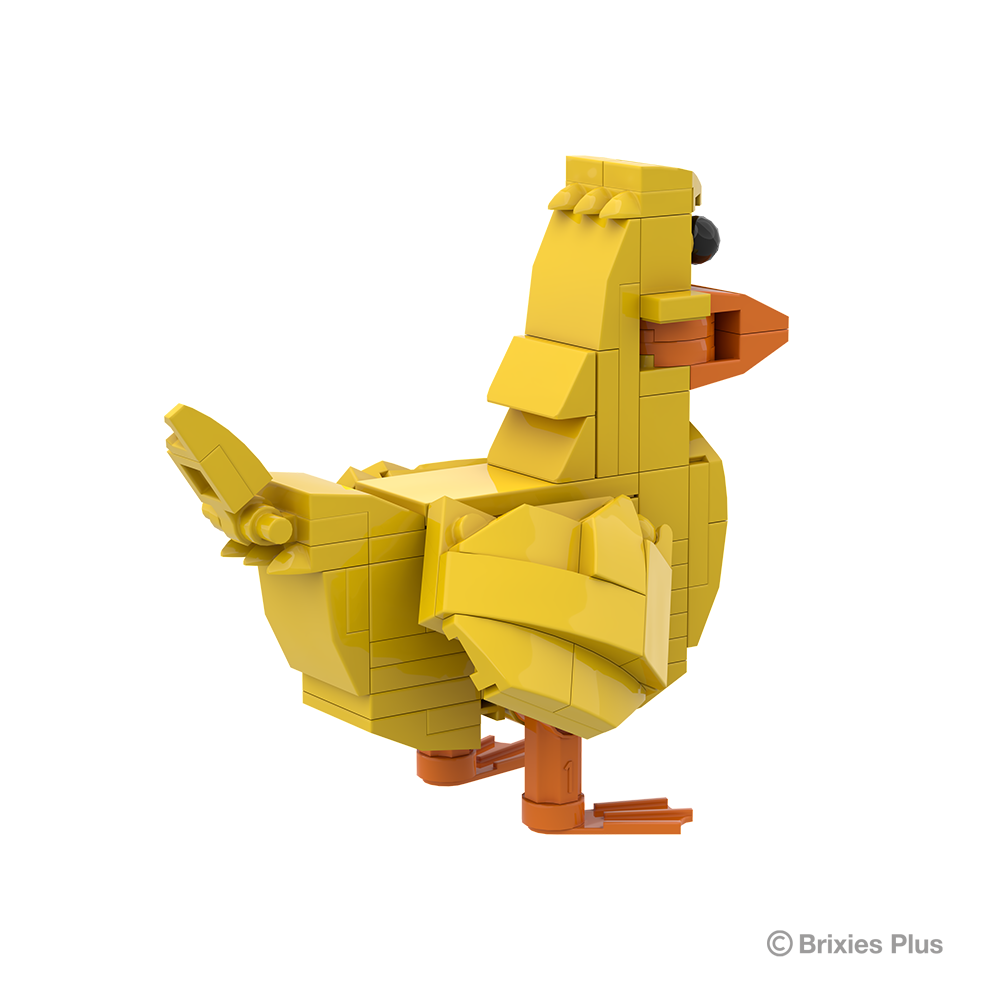 BRIXIES Plus Farmbuddies Küken / Chick
