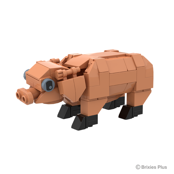 BRIXIES Plus Farmbuddies Schwein / Pig