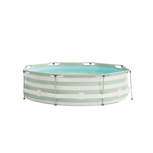Frame Pool Round - Green/White - Essence - Ø 305 x 76 cm