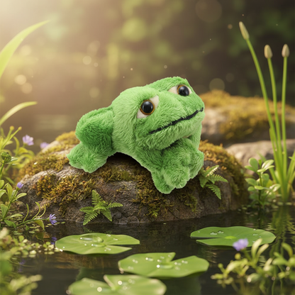 Marionnette à doigts Grenouille