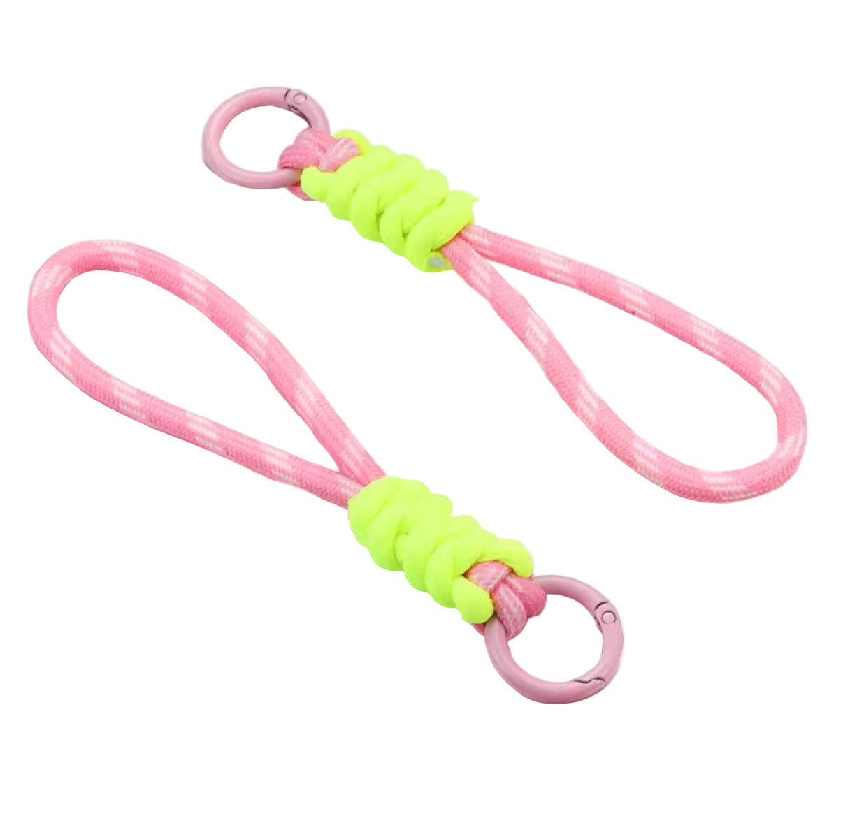 Llavero de cuerda trenzada