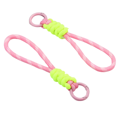 Llavero de cuerda trenzada