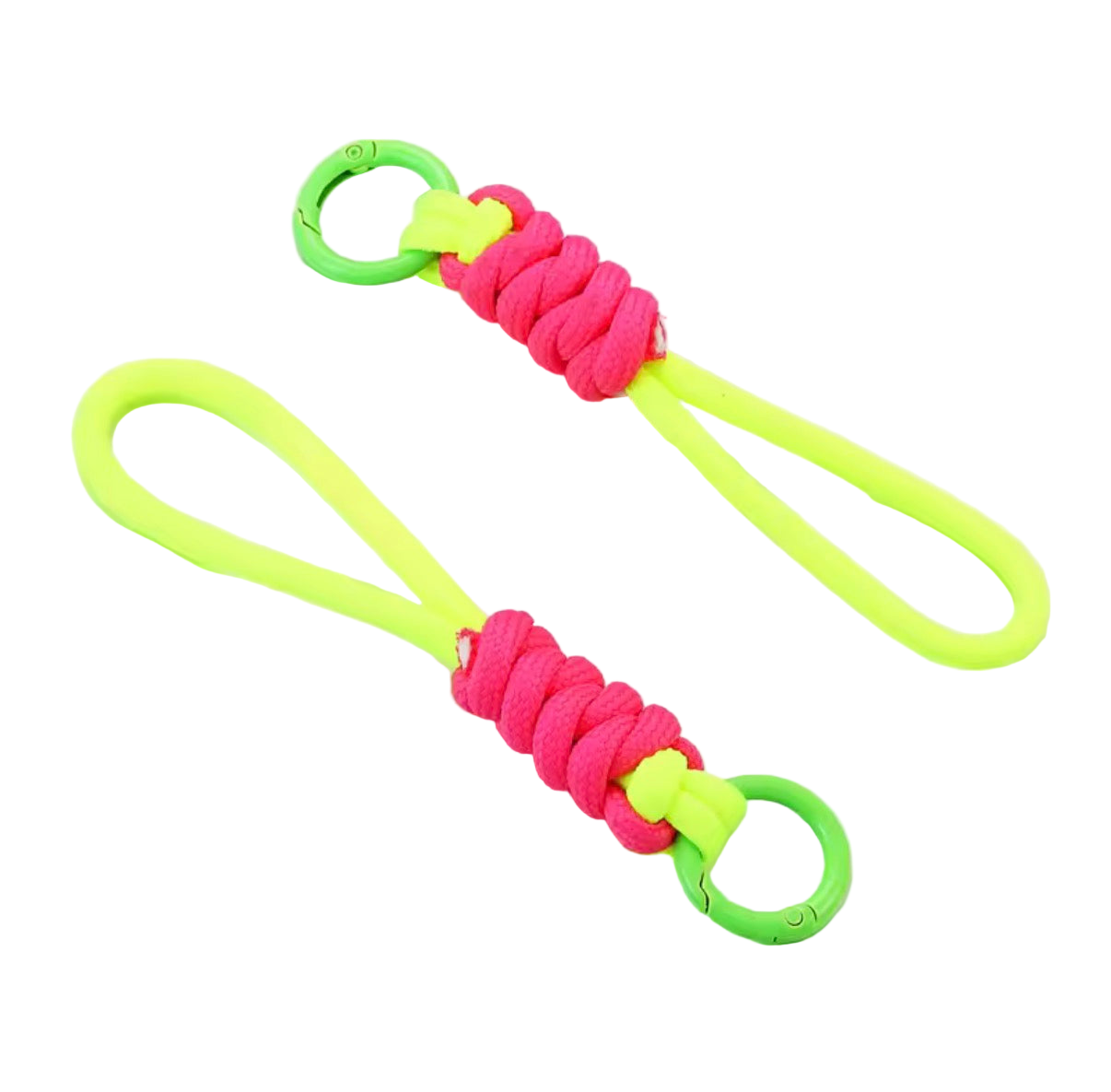 Llavero de cuerda trenzada