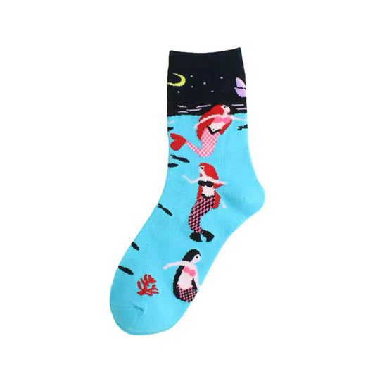 chaussettes sirenes