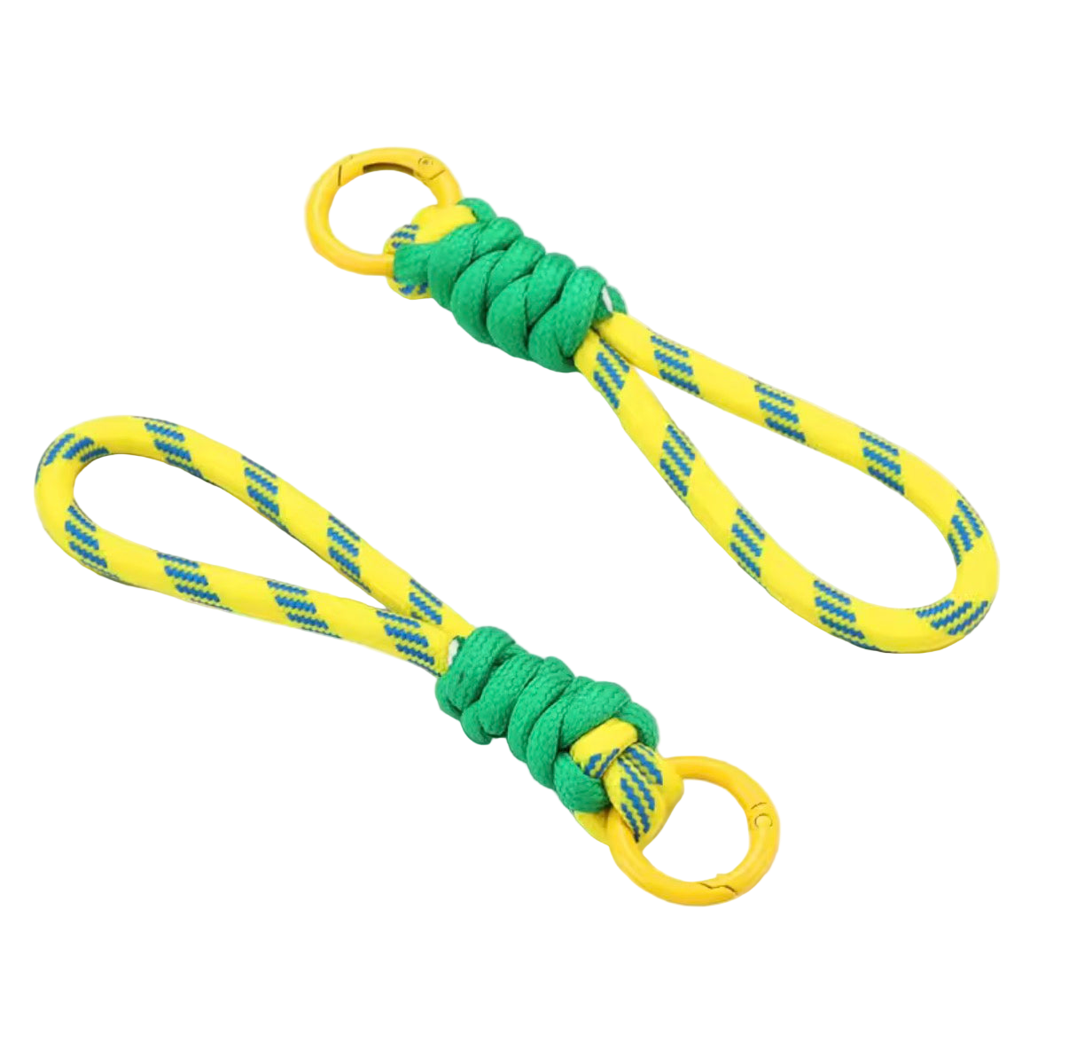 Llavero de cuerda trenzada