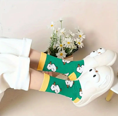 Chaussettes Canard Blanc