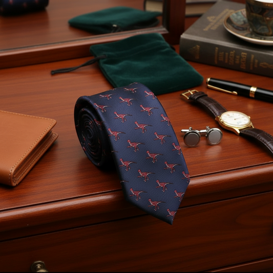 Corbata de dinosaurio - Velociraptor