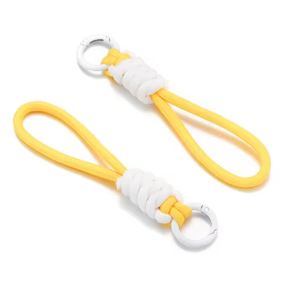 Llavero de cuerda trenzada