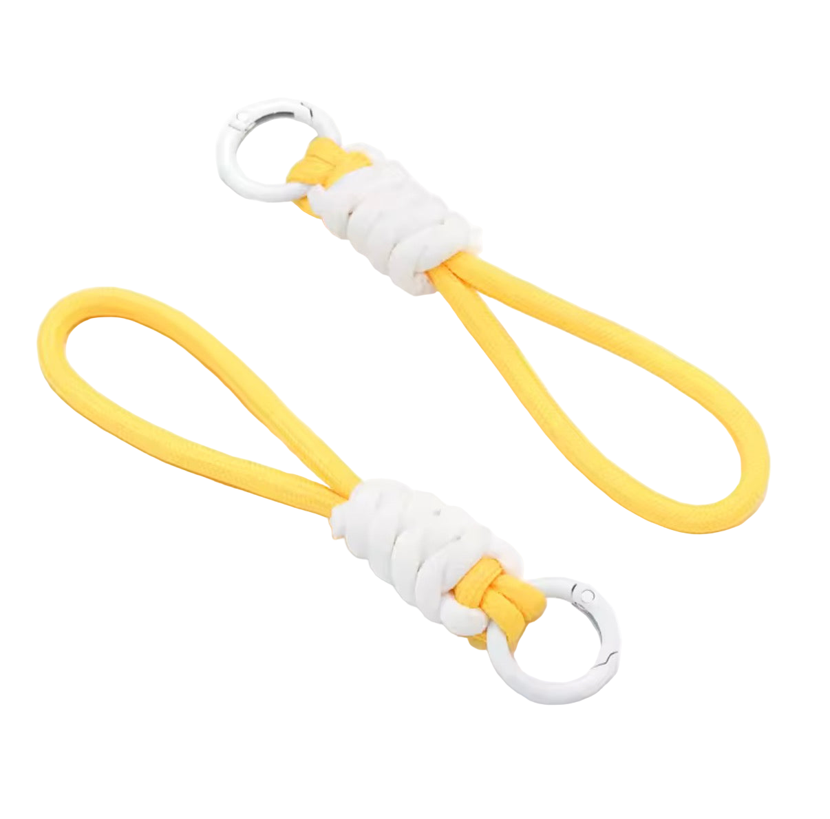 Llavero de cuerda trenzada