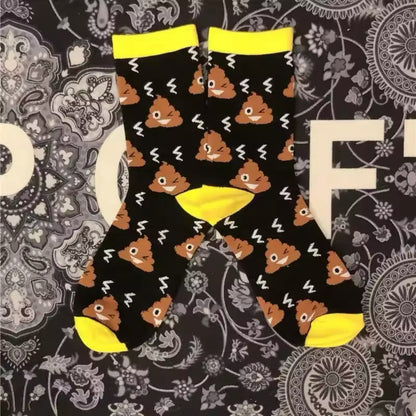 Chaussettes Caca Emoji