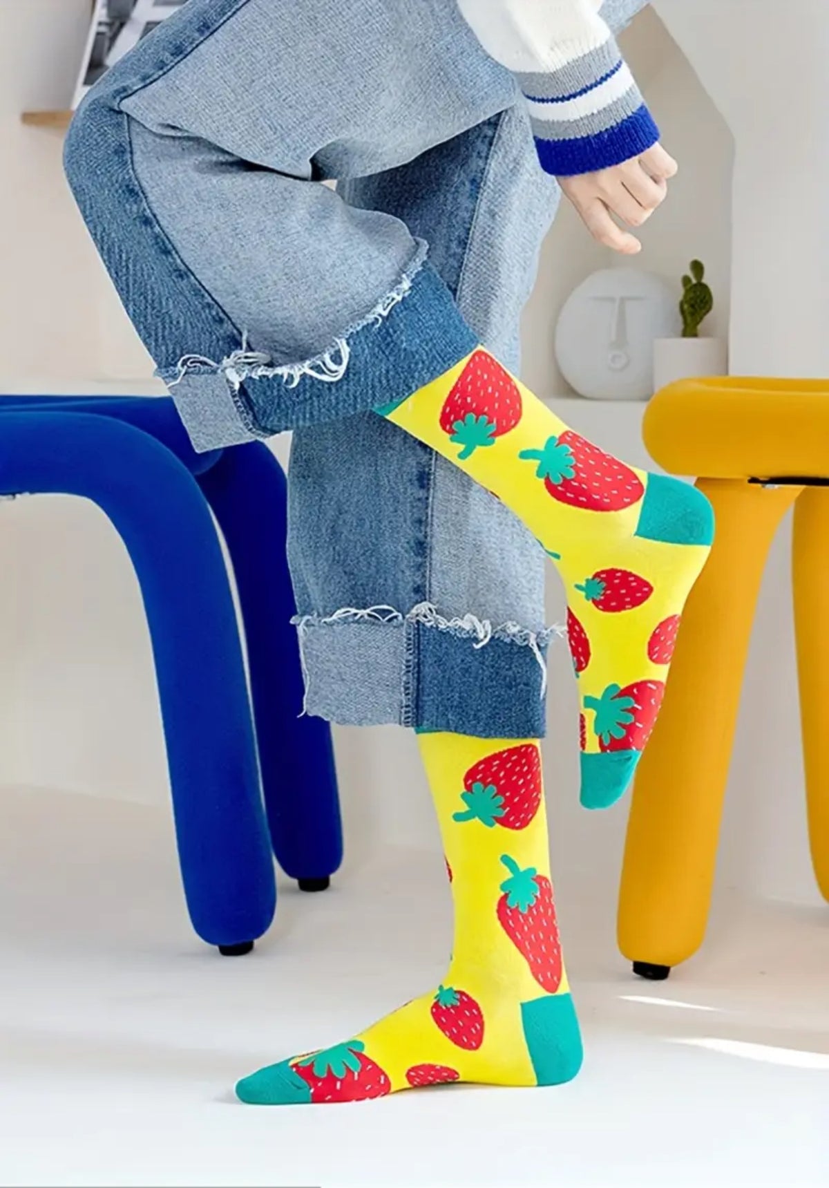 Calcetines de fresa