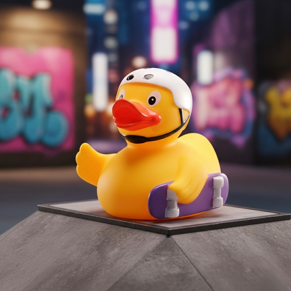 Duck Skateboarder