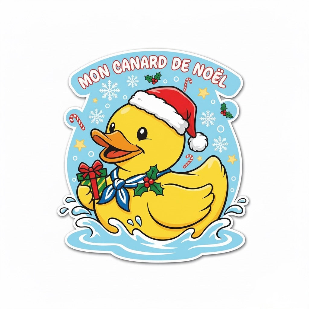 “My Christmas Duck” Magnet