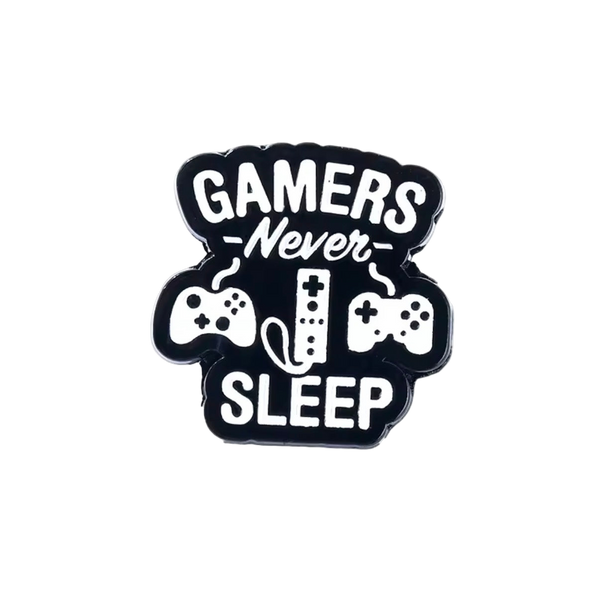 Spilla Gamer Never Sleeps