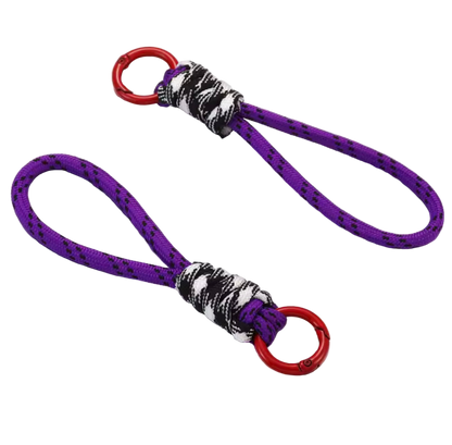 Llavero de cuerda trenzada