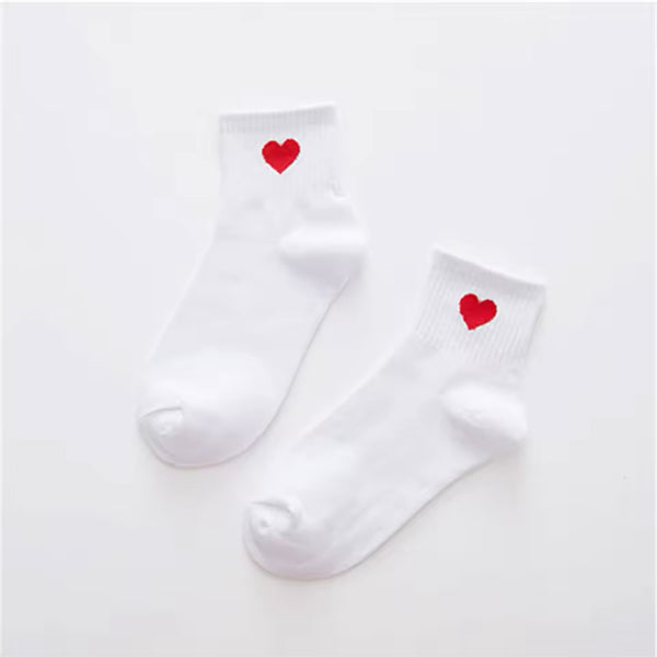 Calzini corti a forma di cuore ❤️