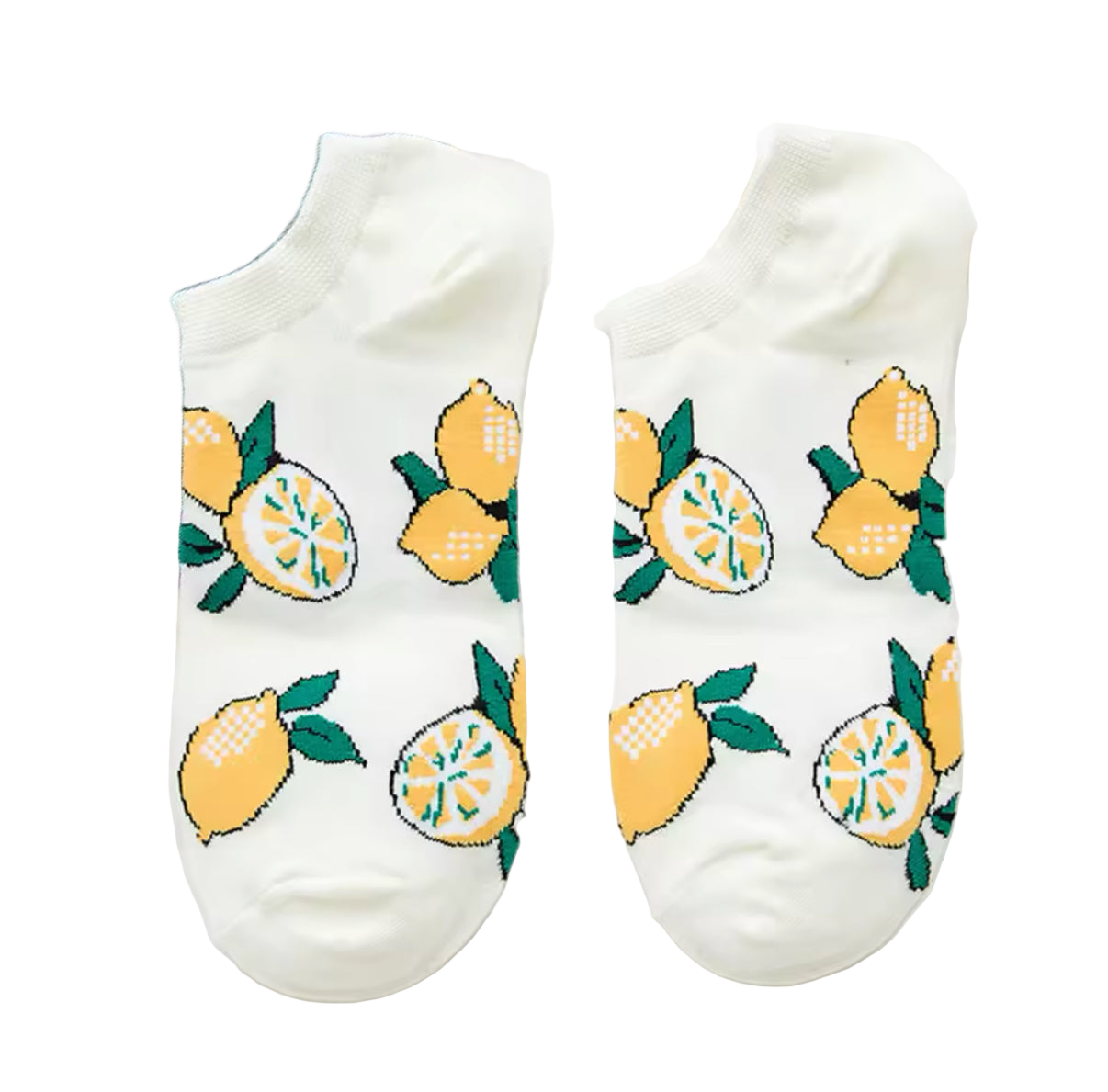 Short Lemon Socks