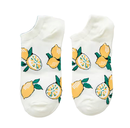 Short Lemon Socks