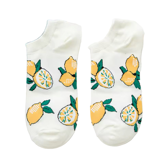 Short Lemon Socks