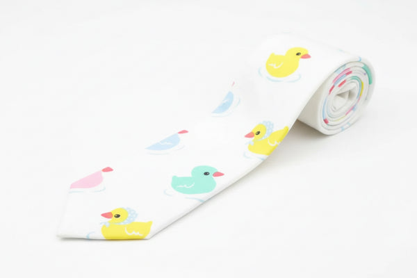 Cravate Canard Multicolore