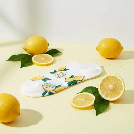 Short Lemon Socks
