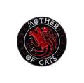 Kattenbroche "Moeder van de Katten"