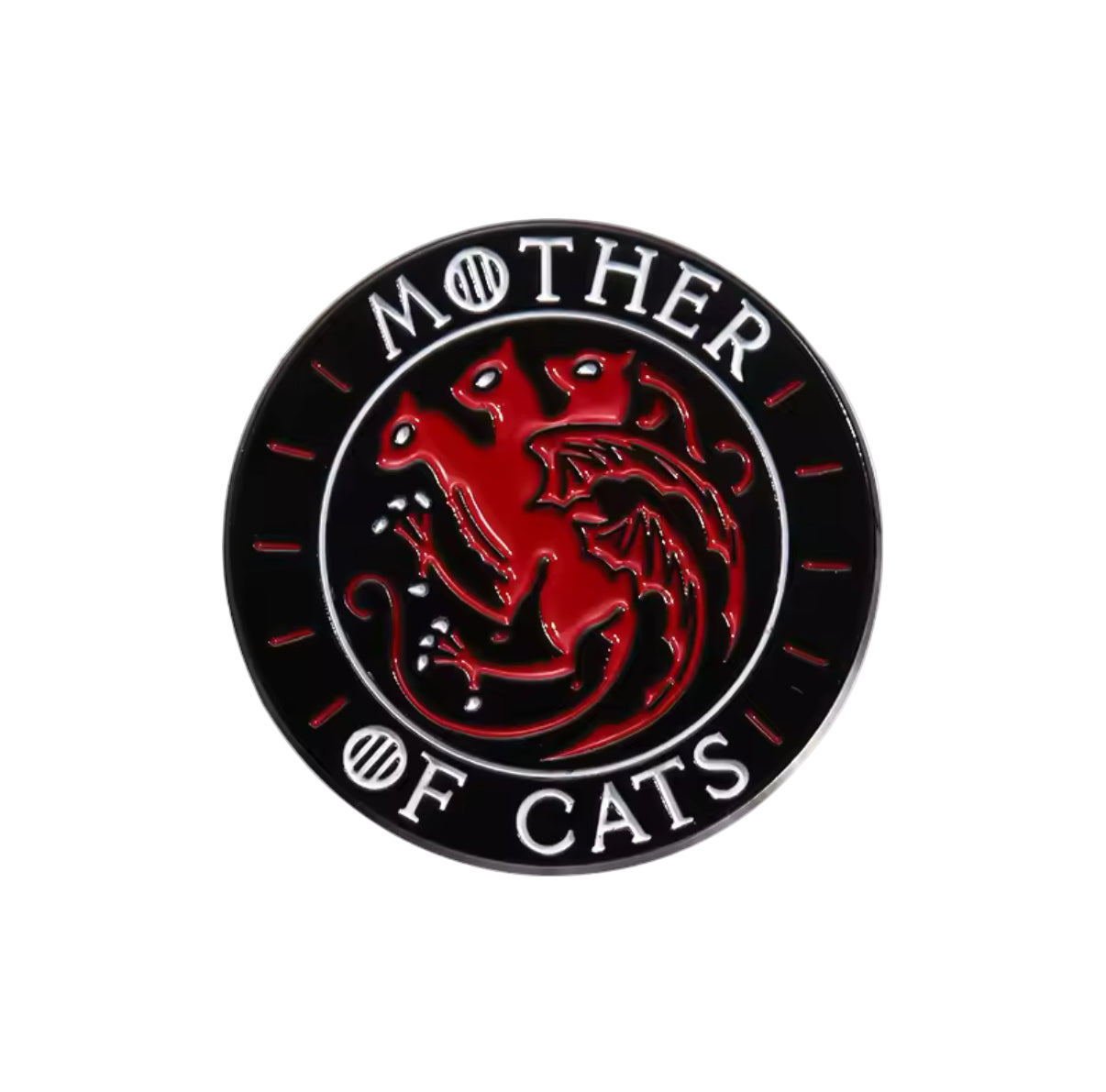 Pin de gato "Madre de los gatos"