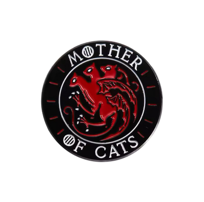 Pin de gato "Madre de los gatos"