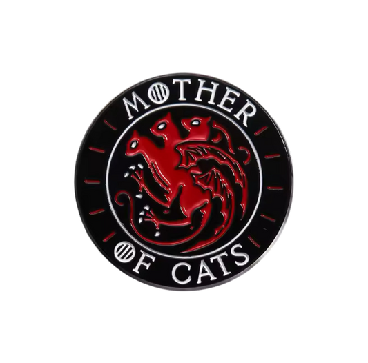 Pin de gato "Madre de los gatos"