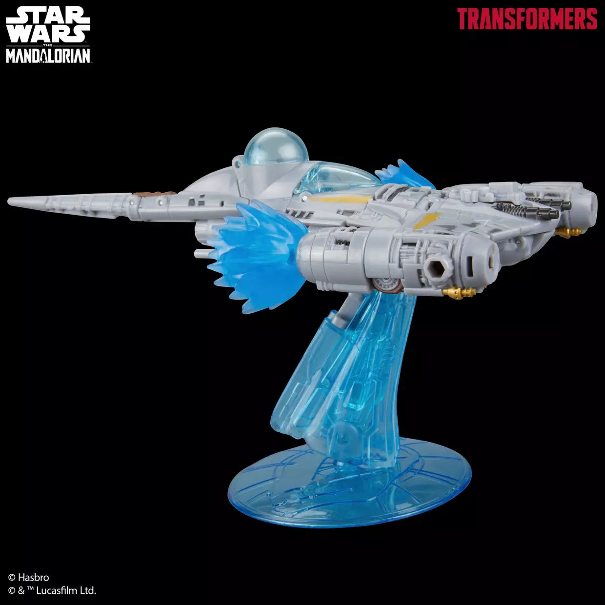 transformers collaborative star wars the mandalorian™ n 1 starfighter hasbro