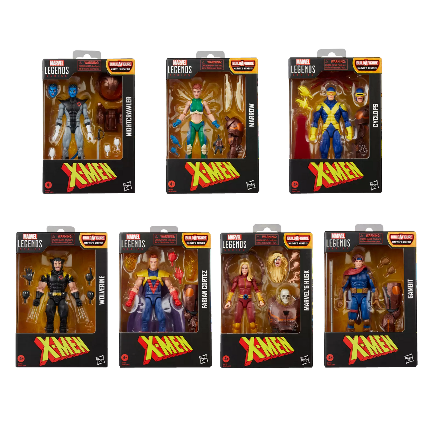 marvel legends series x treme x men wolverine hasbro