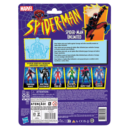 marvel legends series spider man unlimited hasbro