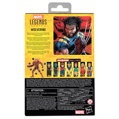marvel legends series x treme x men wolverine hasbro