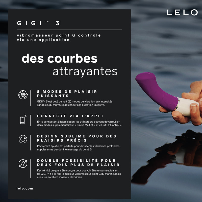 GIGI™ 3 – Vibromasseur connecté double stimulation