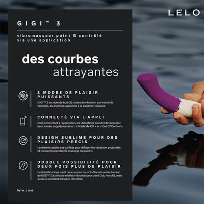 GIGI™ 3 – Vibromasseur connecté double stimulation