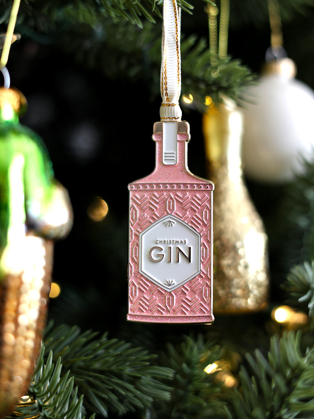 Christmas Gin - Christmas ornament