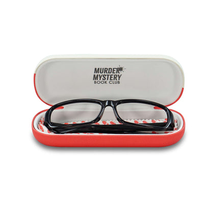 Étui à lunettes Murder Mystery Club