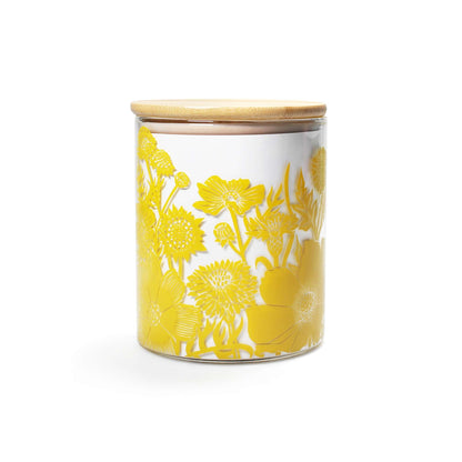 Bocal de rangement Kate Heiss - moutarde - 750 ml