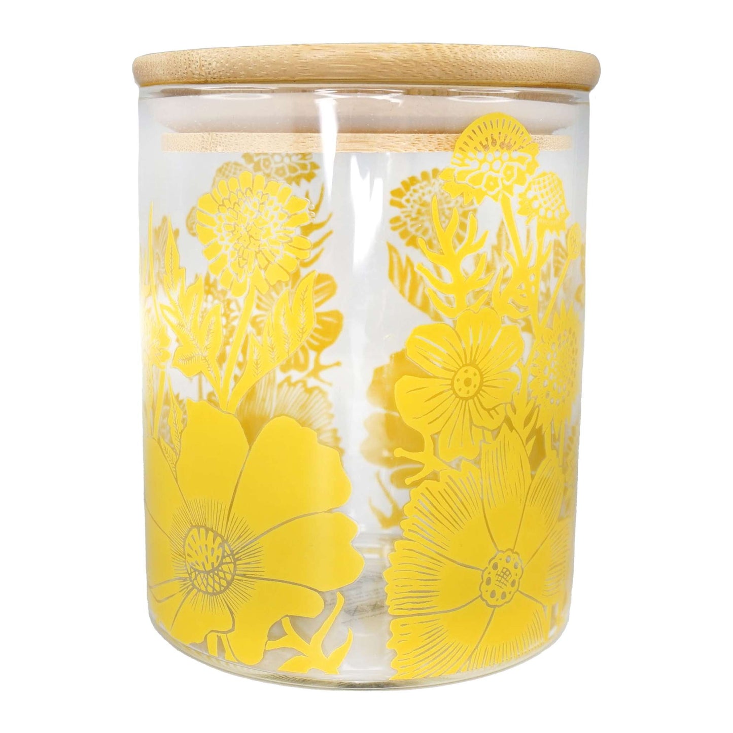 Bocal de rangement Kate Heiss - moutarde - 750 ml
