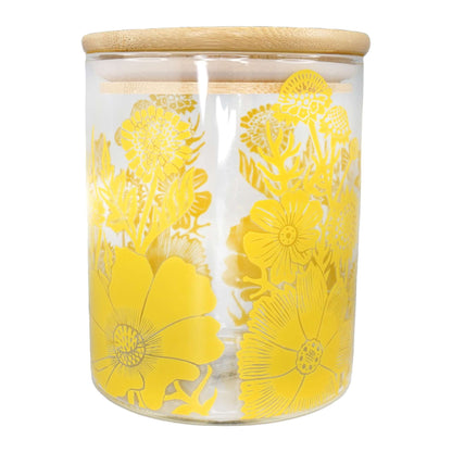 Bocal de rangement Kate Heiss - moutarde - 750 ml