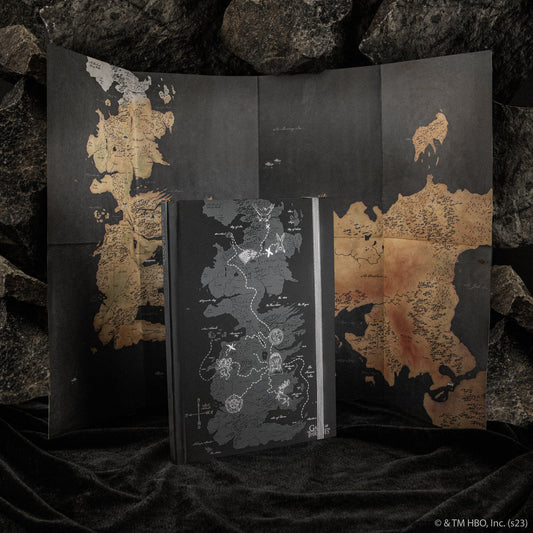 Carnet Westeros avec Carte incluse