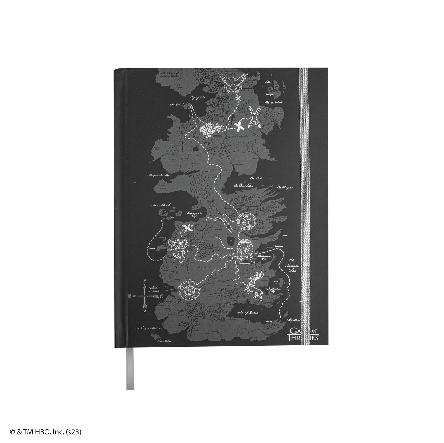 Carnet Westeros avec Carte incluse