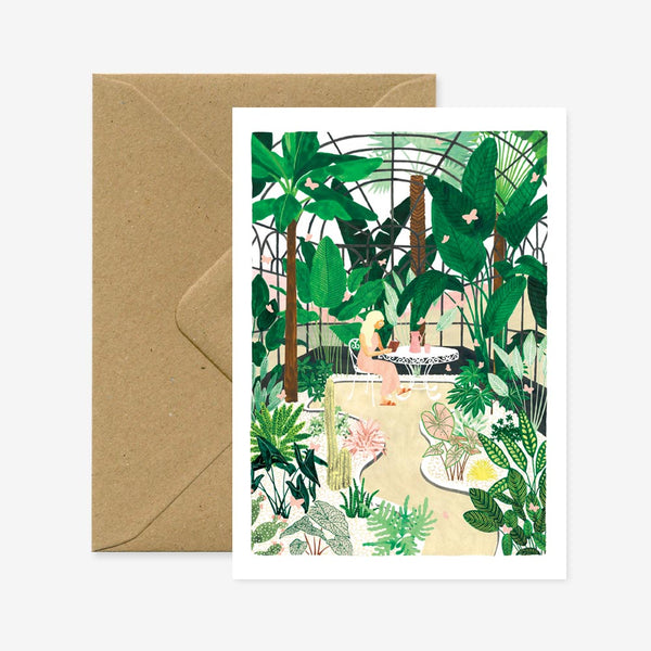 Butterfly Greenhouse - Carte de voeux