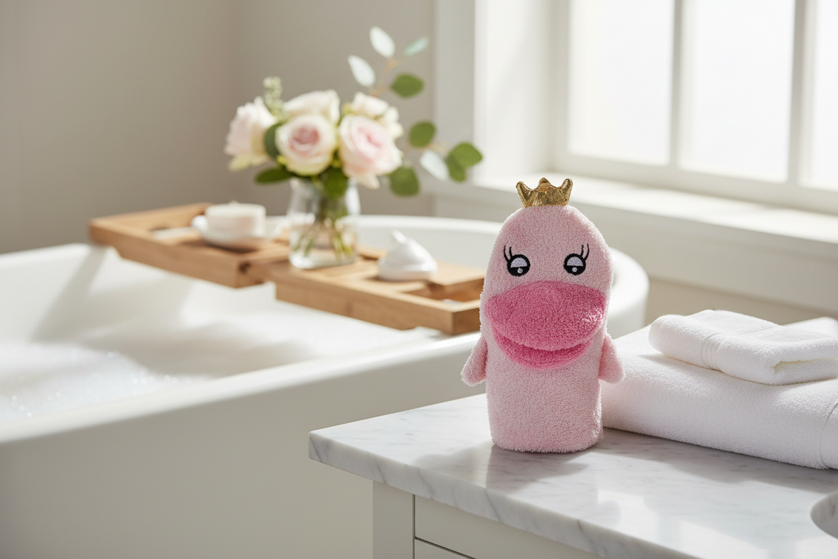 Guante de pato de pato princesa